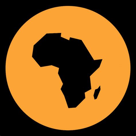 Illustration isolated on white background. File:Logo da Africa em laranja e preto, as atuais cores da Agência.png - Wikimedia Commons