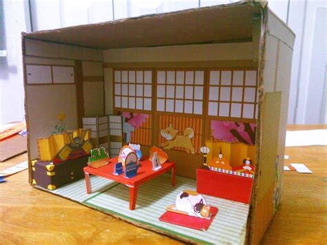Japanese Paper House Diorama · A Dolls House · Decorating And