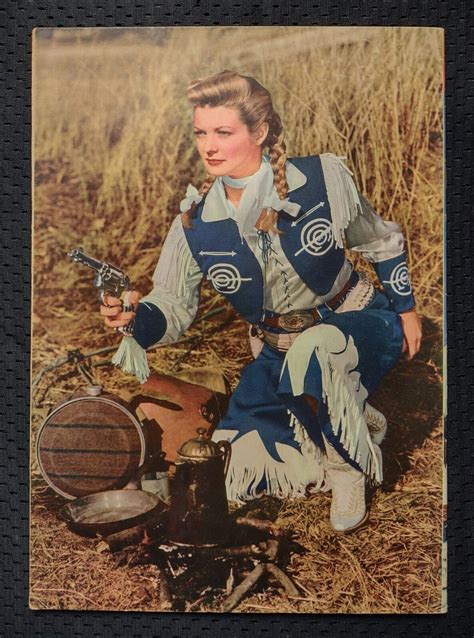 1956 dell annie oakley and tagg 9 gail davis photo front and back cover fine ebay