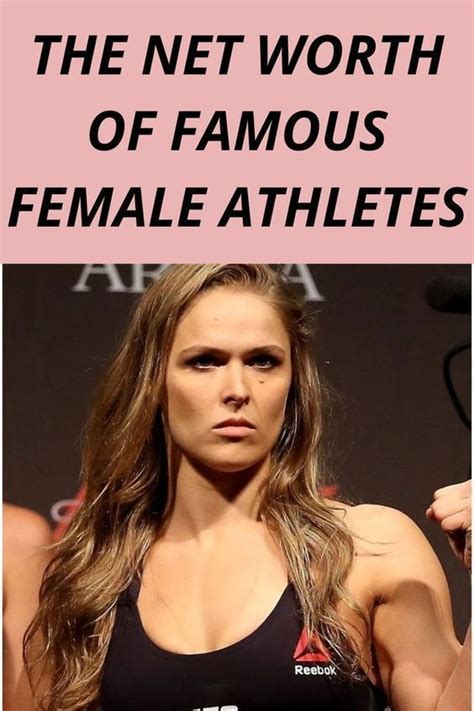 the net worth of famous female athletes in 2022 female athletes net worth famous
