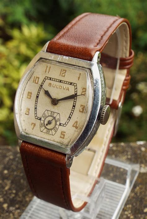 Antiques Atlas - Early 1930s Gents Bulova Wrist Watch