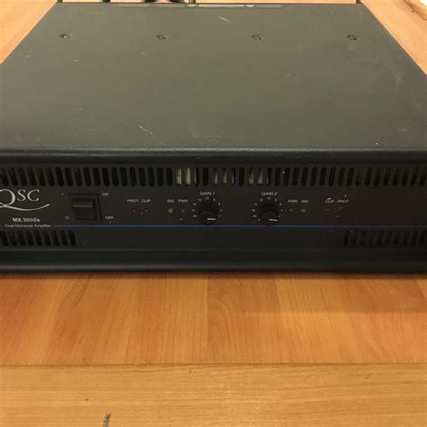 Qsc Mx3000a Power Amplifier For Sale In Carrollton Tx 5miles Buy