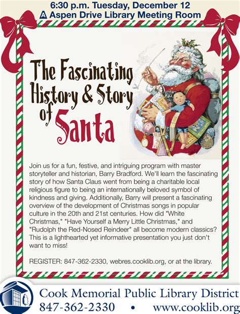 The History Of Santa Claus Speaking For A