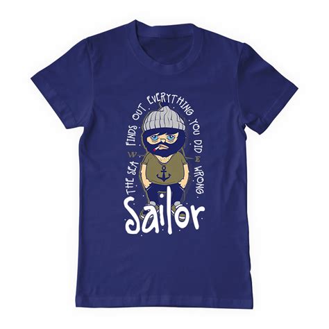 Sailor Custom T Shirts Tshirt Factory