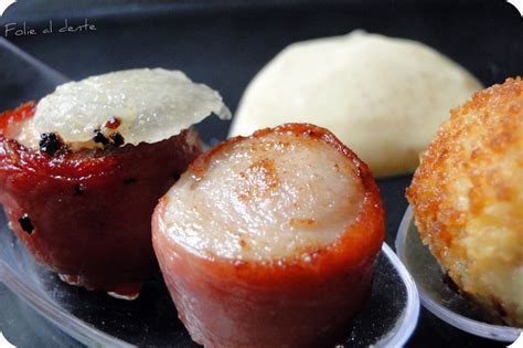 Par les recettes de sophie. Folie al dente: Viande - Amuse-bouche de boudin blanc