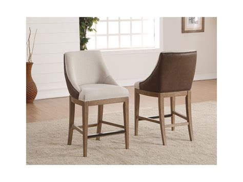 Carmen Upholstered Counter Height Chair Dine In The Utmost Comfort When