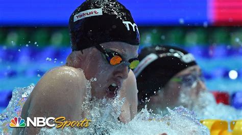 Lilly King Wins Thrilling 50m Breaststroke At World Swimming Championships Nbc Sports Usa