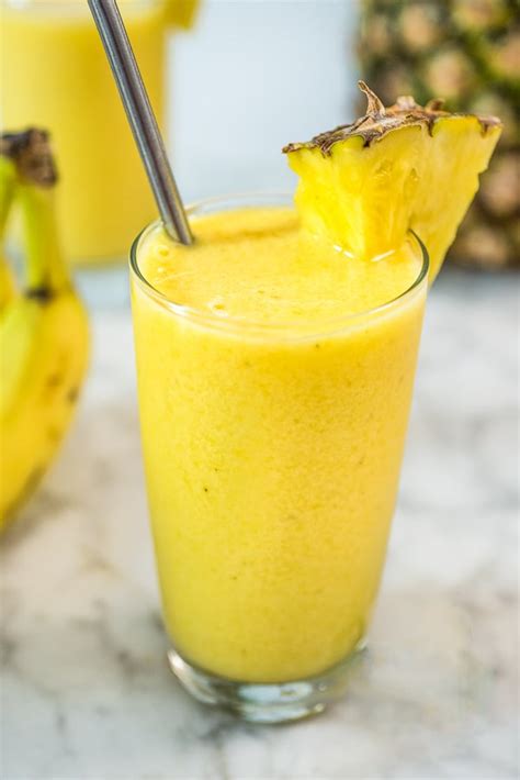 Easy Tropical Smoothie Recipe Cooktoria