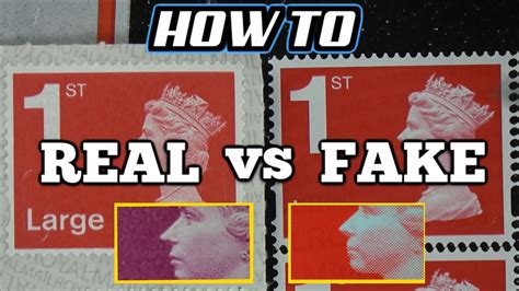 How To Spot Fake Postage Stamps Youtube
