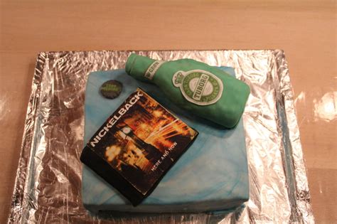 Nickelback And Tuborg Cake First Attempt In Rct Homemade Cakes