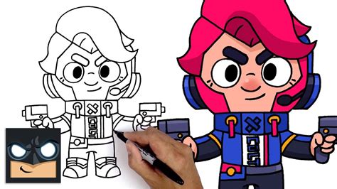 How To Draw Challenger Colt Brawl Stars Easy Drawings Dibujos Sexiz Pix