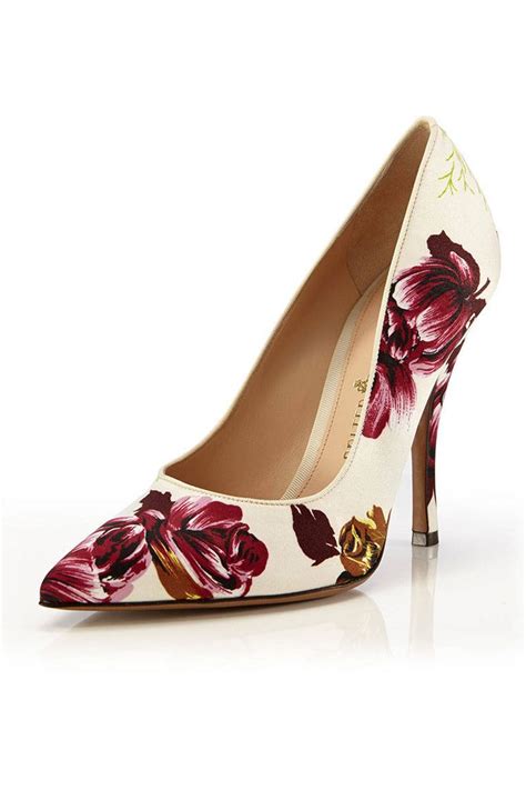 10 Floral Pumps That Will Brighten Your Day Shoe Department Shoes Floral Pumps Shoe Boots