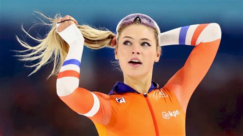 good morning lounge here is a pic of the dutch speed skater jutta leerdam the lounge board