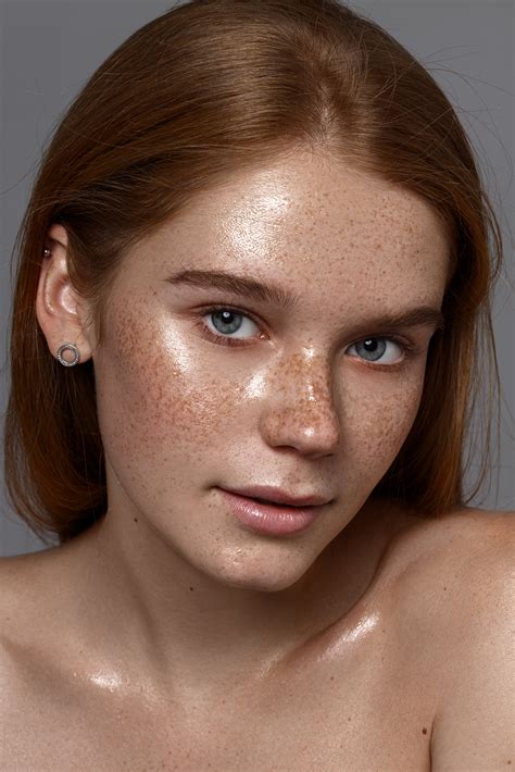 Beauty Freckles On Behance