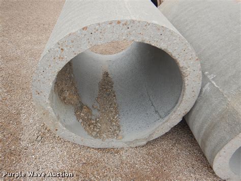 2 Concrete Culvert Pipes In Burlington Ks Item Fk9216 Sold