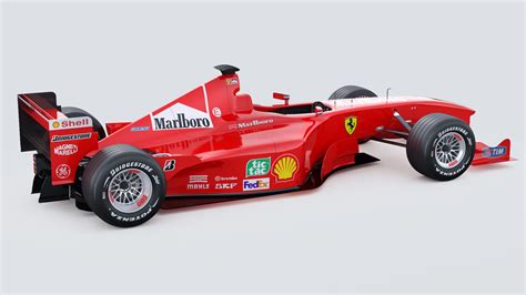 F1 Ferrari F2000 3d Model Cgtrader