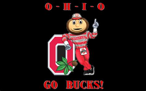 Free Download Brutus Buckeye O H I O Go Bucks Ohio State Football