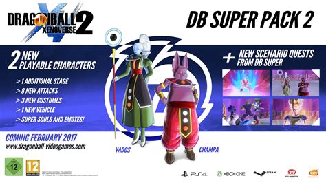 Dragon Ball Xenoverse 2 Db Super Pack 2 Dlc And Free Update Launches