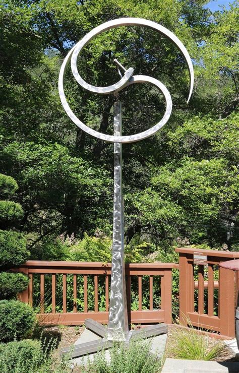 Jeffery Laudenslager Wuji Kinetic Sculpture Metal Sculptures Garden
