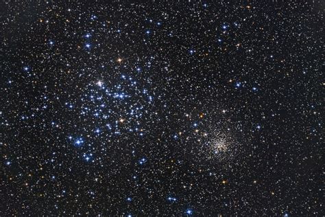 Apod 2013 January 3 Open Star Clusters M35 And Ngc 2158