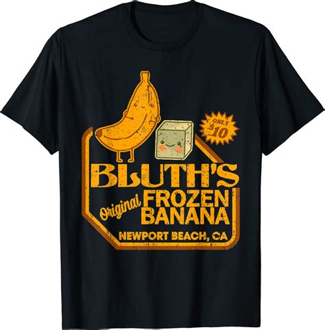 Vintage Retro Distressed Bluths Banana Stand T Shirt Breakshirts Office