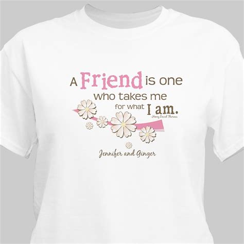 Personalized Friendship T Shirt Tsforyounow