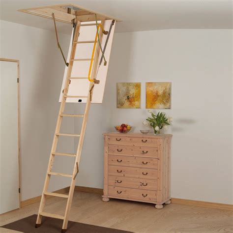 A 3 Section Folding Loft Ladder And Loft Hatch Combined