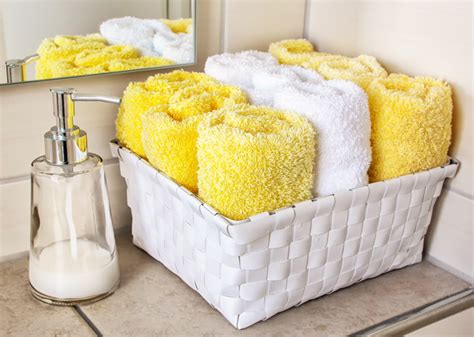 Update your bath with new shelves, organizers, accessories and more. Yellow Bathroom Accessories to Brighten Your Morning ...
