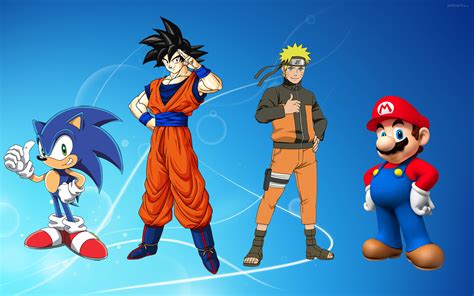 Image Sonic Goku Naruto Mariopng Vs Battles Wiki Fandom Powered