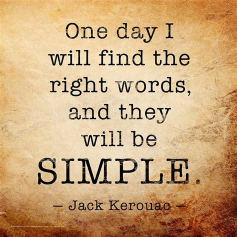 Jack Kerouac Classic Inspirational Quote Motivational Art Etsy