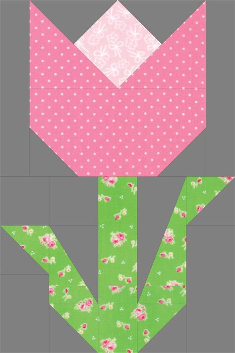 Open any of the printable files above by clicking the image or the link below the image. Skagit Valley Tulip Tiptoe - QAL | Quilt patterns free ...