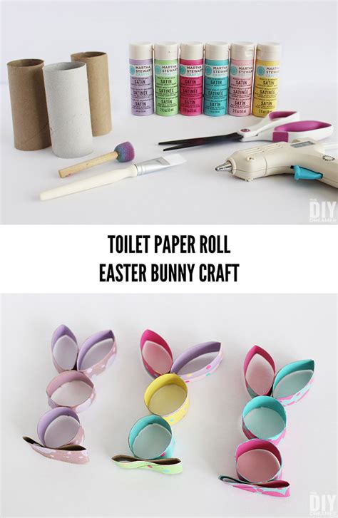 Toilet Paper Roll Easter Bunny Craft