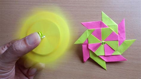 diy easy how to make paper fidget spinner from post it my xxx hot girl