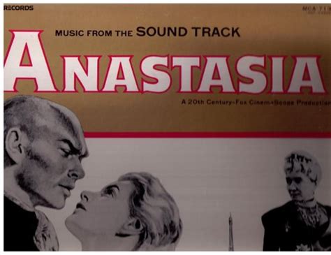Alfred Newman Anastasia Original Soundtrack Lp Vinyl Import Reissue