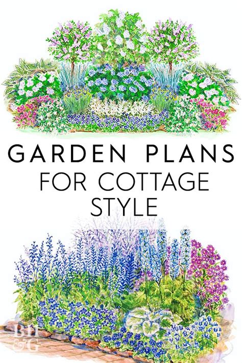 Garden Plans For Cottage Style Garden Planning Lawn And Garden