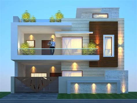 Indian House Front Elevation Designs Photos 2021