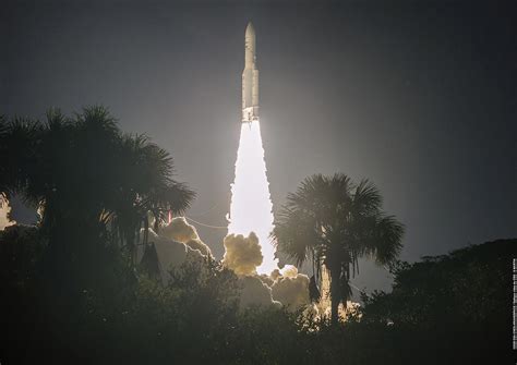 Ariane 5 Rocket Launches 3 Spacecraft Into Orbit From Europes