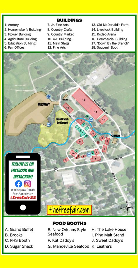 Fairgrounds Map Washington Parish Free Fair