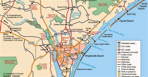 Wilmington Nc City Map Free Printable Maps