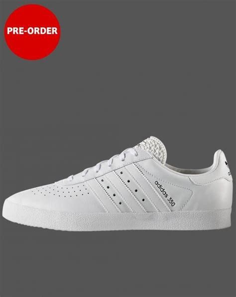 Adidas 350 Trainers Whiteleathershoesoriginalsmens Sneakers
