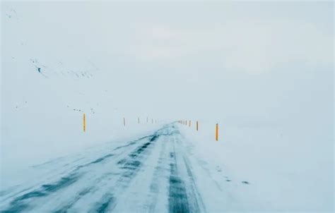 Wallpaper Winter Road Forest The Sky Snow Trees Landscape Nature