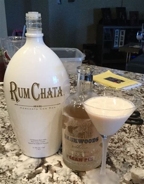 Who says you can't drink your dessert? 2 parts RumChata 1 part Pecan Pie moonshine or caramel ...
