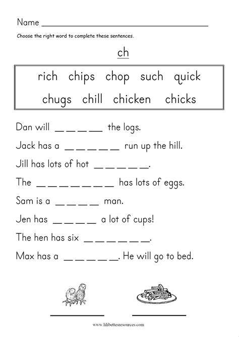 ch phonics worksheets - Sound-it-out Phonics