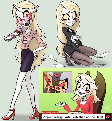 Charlie The Show Hostess Hazbin Hotel Monster Hotel Hotel Art Hotel