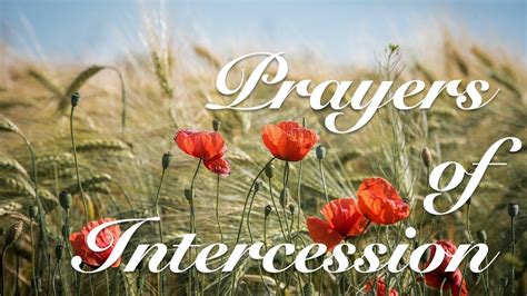 Prayers Of Intercession June 13 2021 College Heights United
