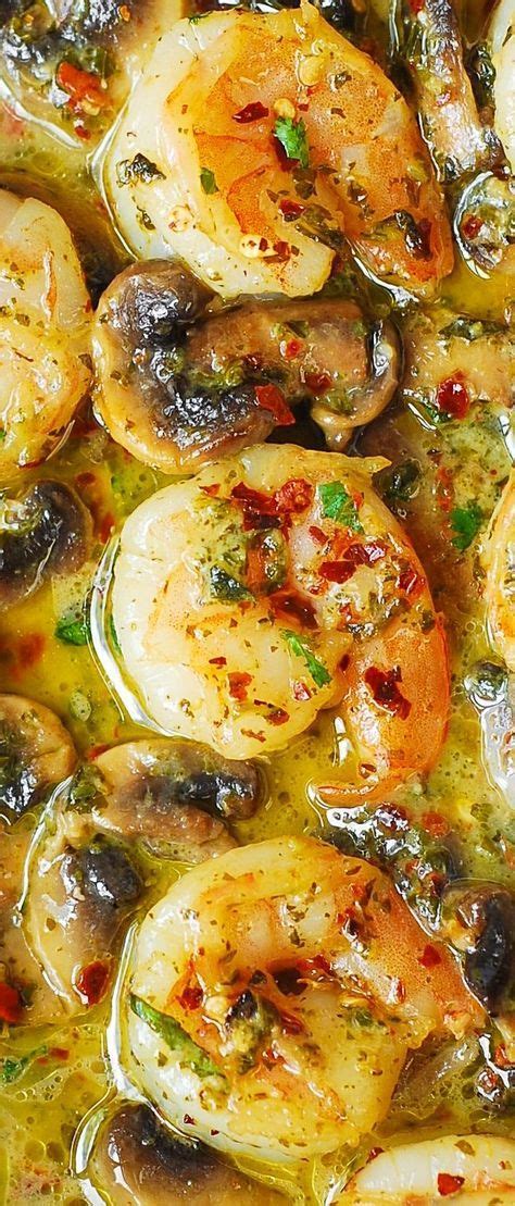 As a diabetic, it's important to make sure you eat healthy meals that don't cause your blood sugar to spike. Pesto Garlic Shrimp with Mushrooms. Easy dinner recipe ...