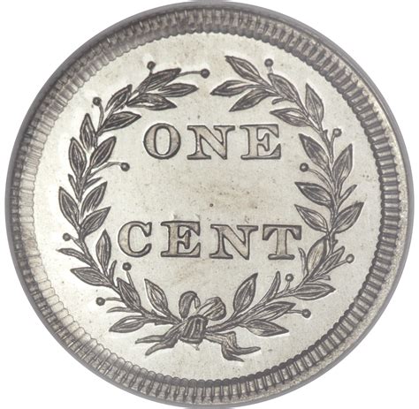 1 Cent 1853 Pattern Copper Nickel United States Numista