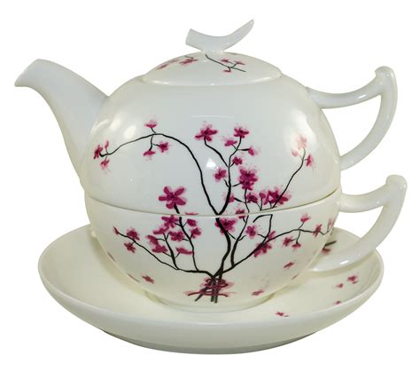 Tealogic Cherry Blossom Tea For One Setatempause