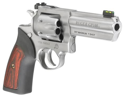 There is no way i could fire enough rounds to break this revolver, and i tested. Ruger 1771 GP100 Standard 357 Mag 7 Round 4.20″ Stainless ...