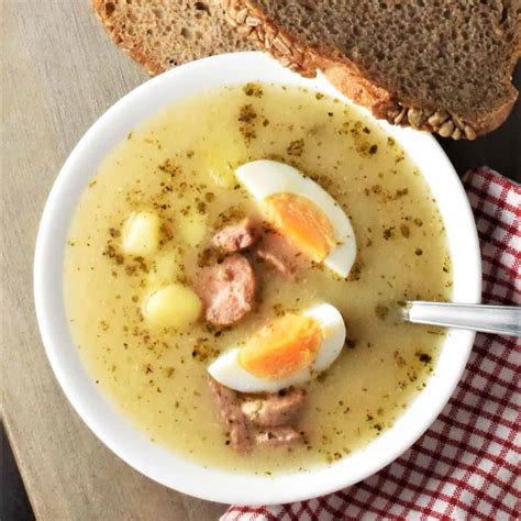 Polish Urek Soup Recipe Everyday Healthy Recipes